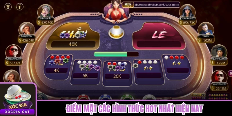 Điểm mặt các hình thức hot nhất hiện nay